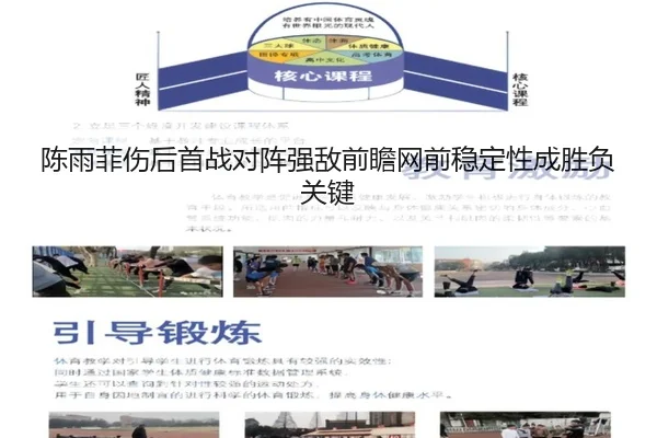 陈雨菲伤后首战对阵强敌前瞻网前稳定性成胜负关键